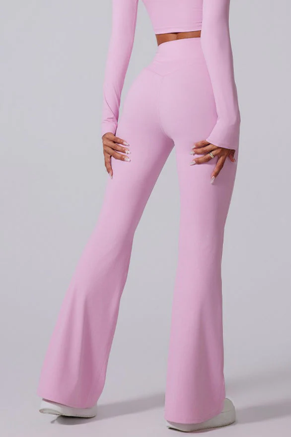 V-Waist Brushed Booty Lifting Workout Leggings - Image 10