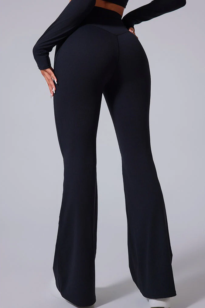 V-Waist Brushed Booty Lifting Workout Leggings - Image 15