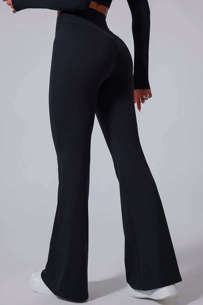 V-Waist Brushed Booty Lifting Workout Leggings - Image 16