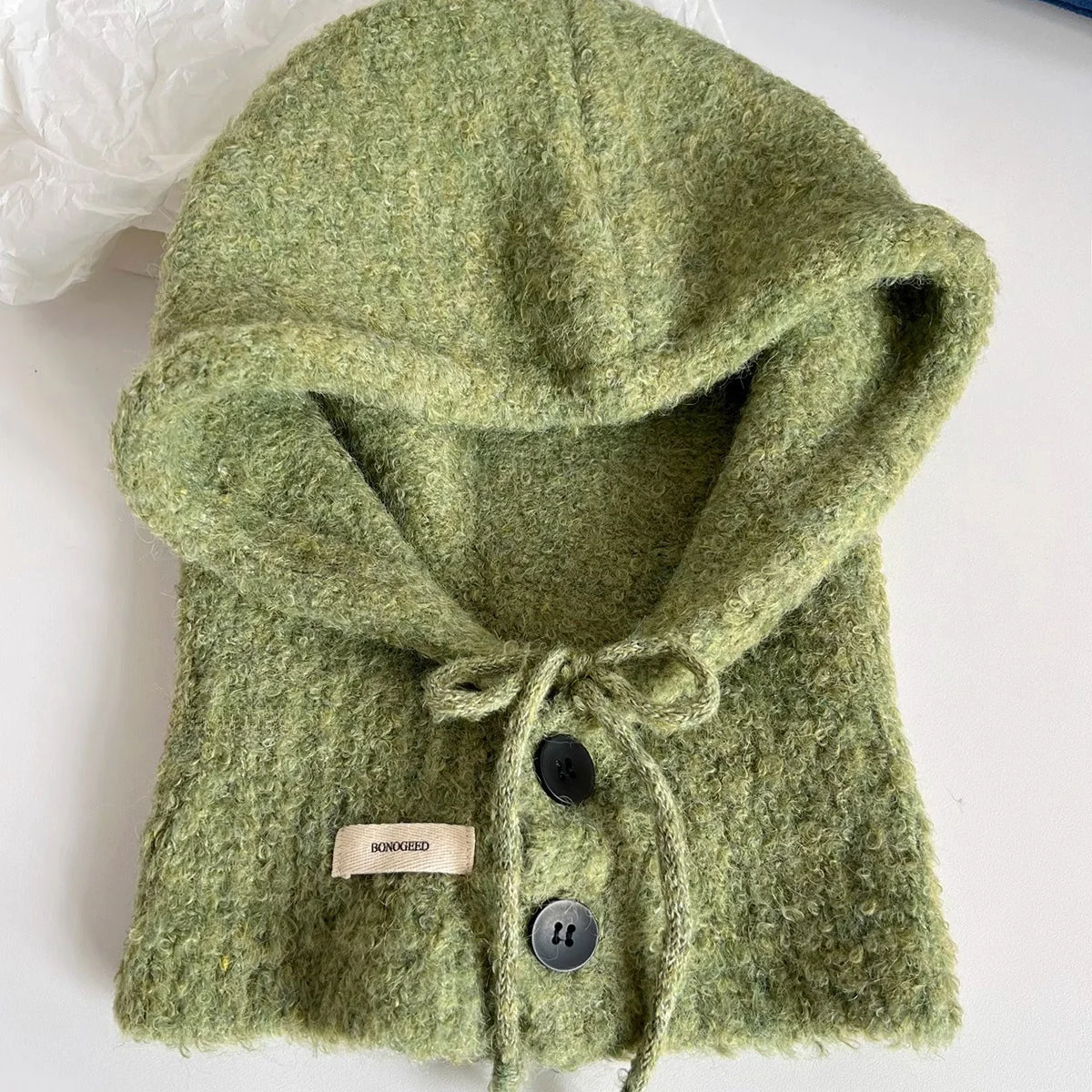 Vintage Balaclava Knit Neck Warmer Hat - Image 8