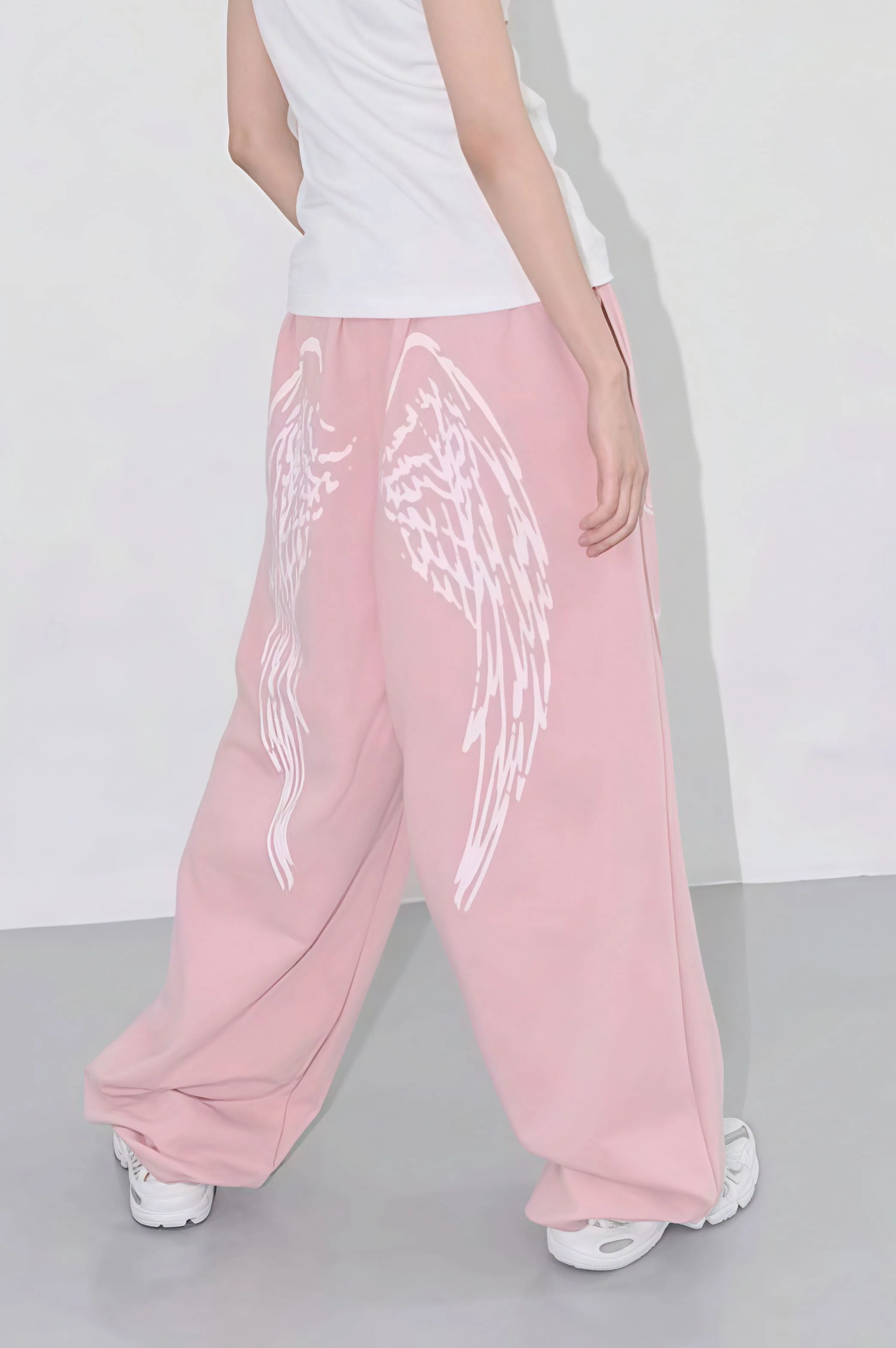 Vintage Hip Hop Graphic Baggy Straight Pants - Image 10