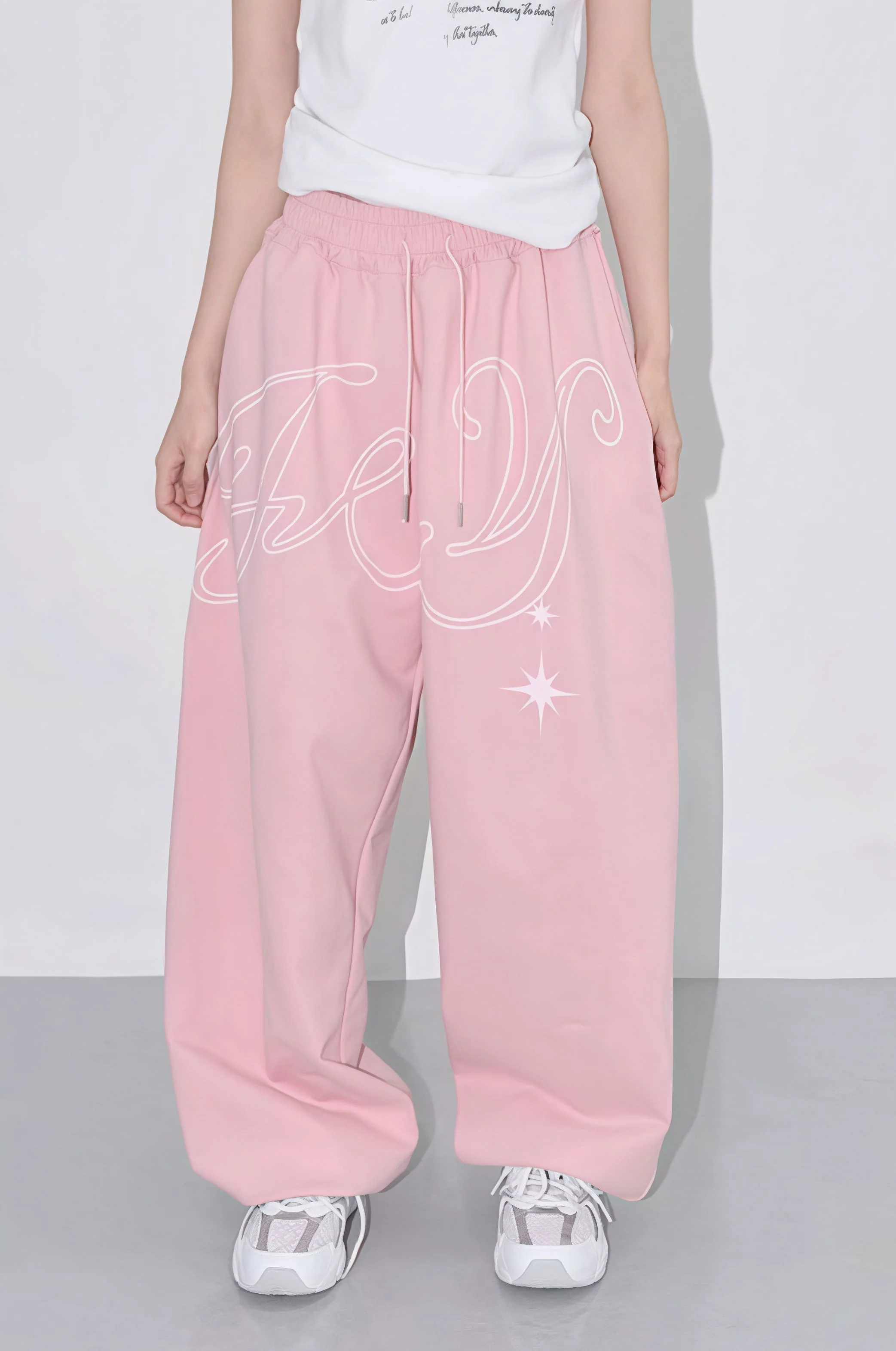 Vintage Hip Hop Graphic Baggy Straight Pants - Image 9