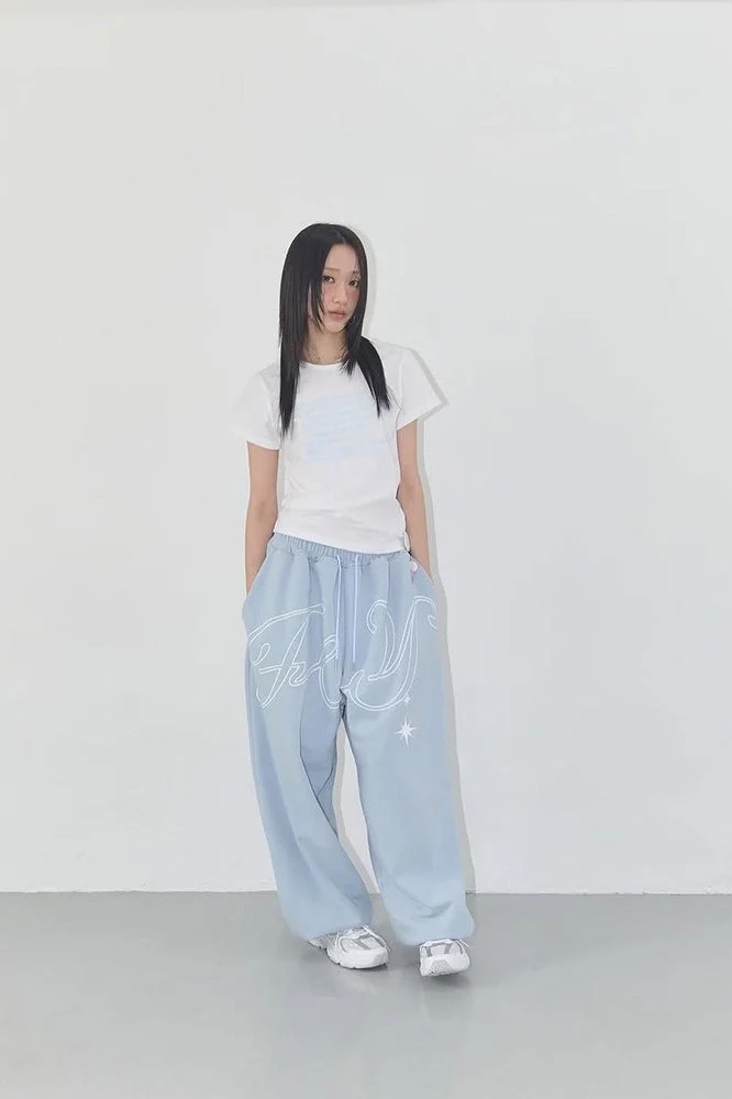 Vintage Hip-hop Letter Wing Casual Pants - Image 7