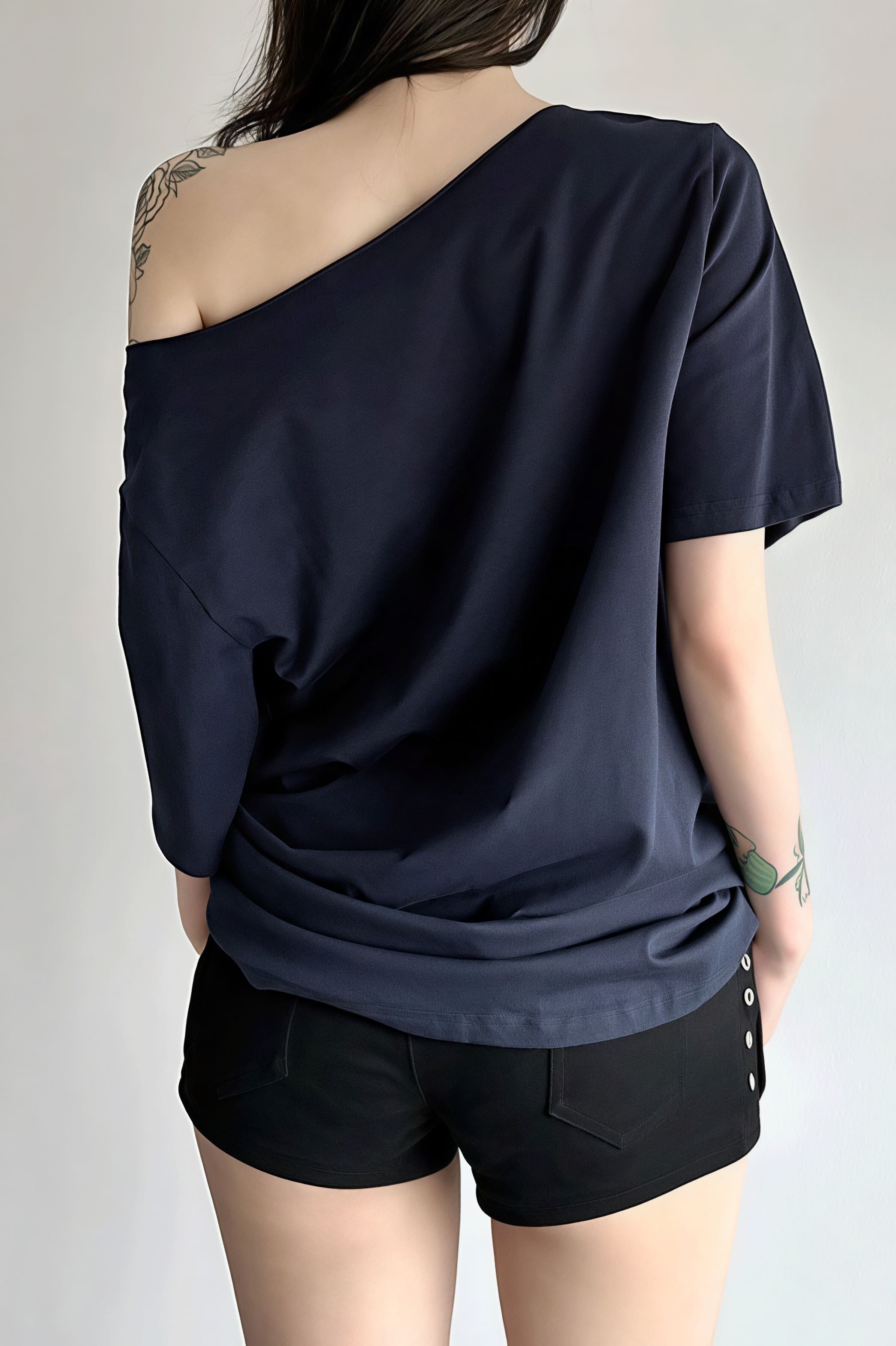 Vintage Loose Street Print T-shirt - Image 6