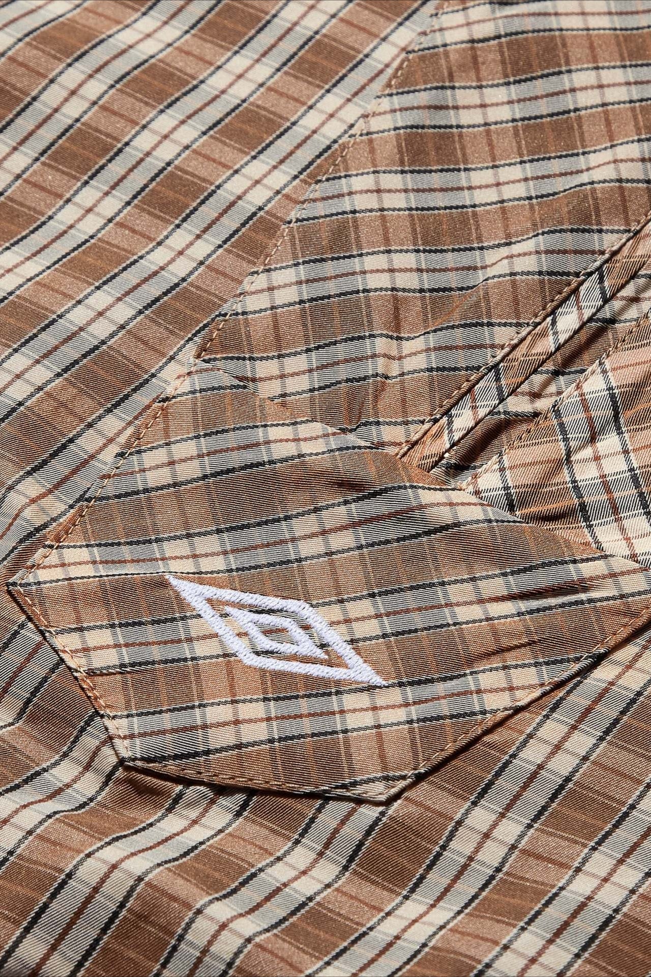 Vintage Plaid Half-Placket Masked Hoodie - Image 6
