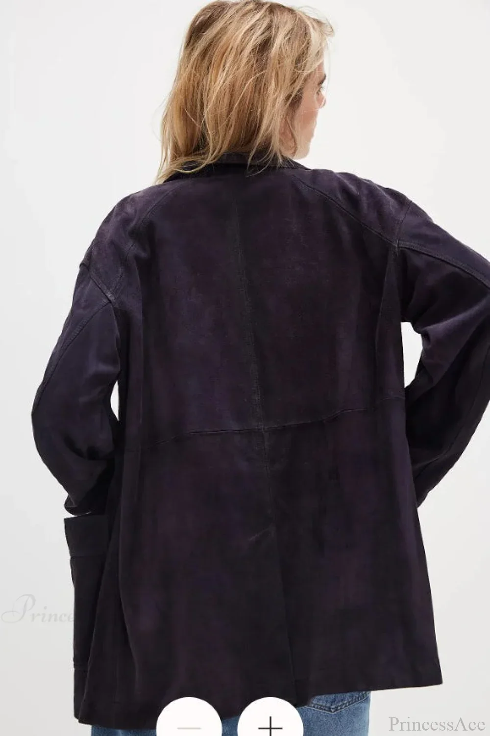 Vintage Simple Suede Single Breasted Jacket - Image 10