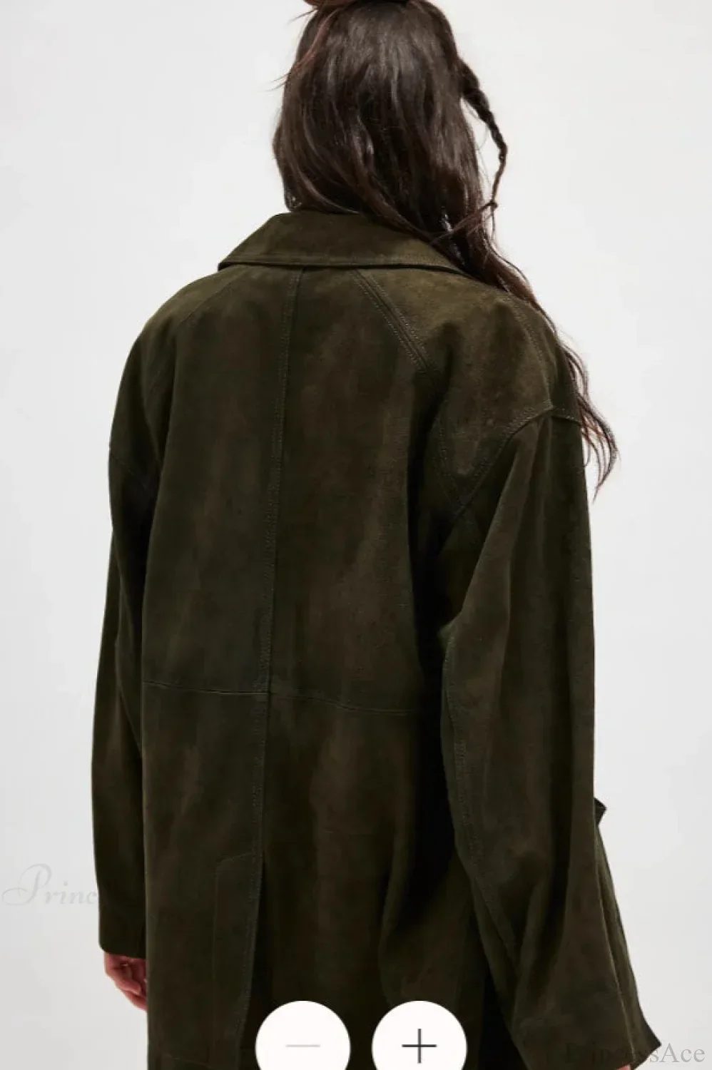 Vintage Simple Suede Single Breasted Jacket - Image 13