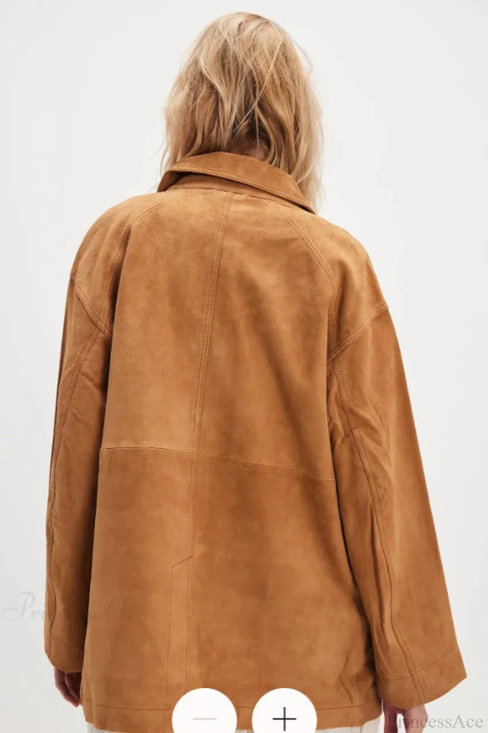 Vintage Simple Suede Single Breasted Jacket - Image 3