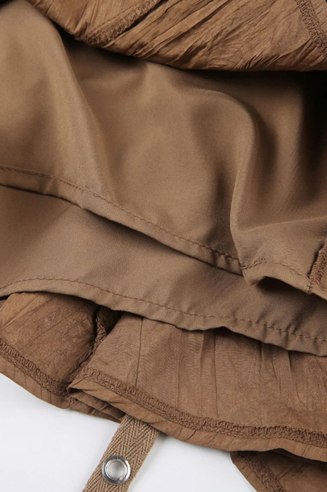 Wasteland Vintage Belt Asymmetrical Mini Skirt - Image 6