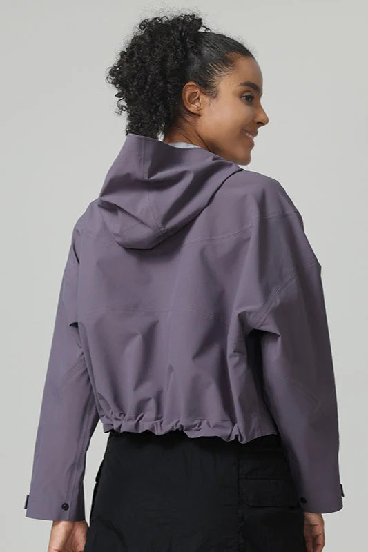 Waterproof Windbreaker Relaxed Jacket - Image 2