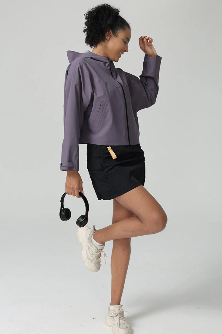 Waterproof Windbreaker Relaxed Jacket - Image 5