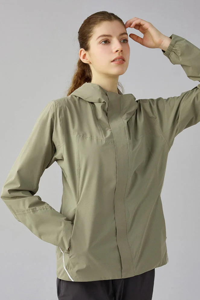 Windproof Fleece Lined Hooded Jacket - Image 12