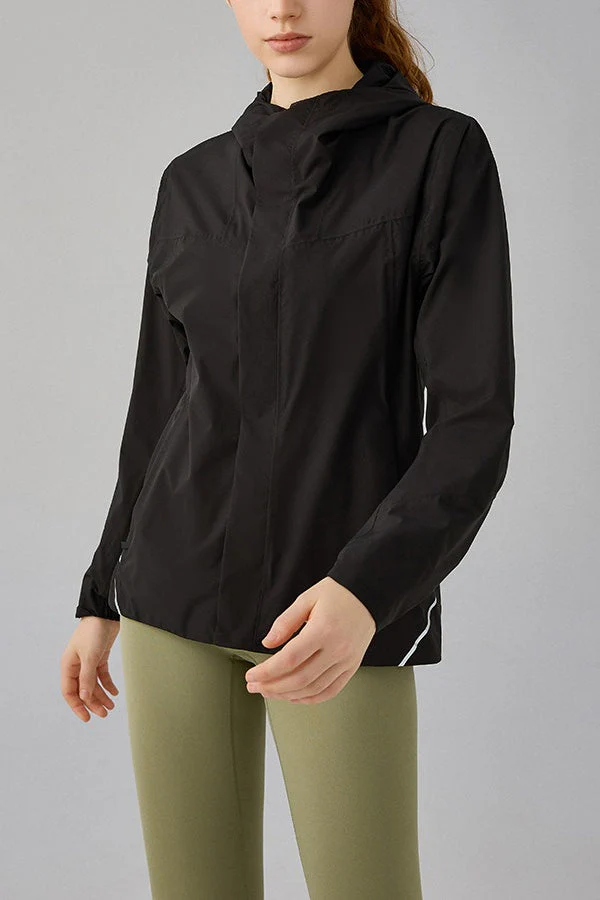 Windproof Fleece Lined Hooded Jacket - Image 15