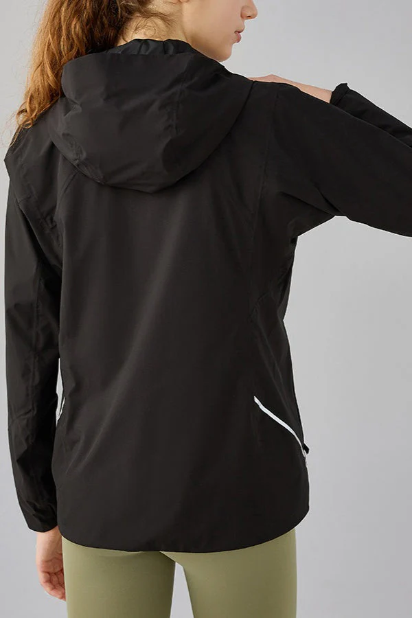 Windproof Fleece Lined Hooded Jacket - Image 16