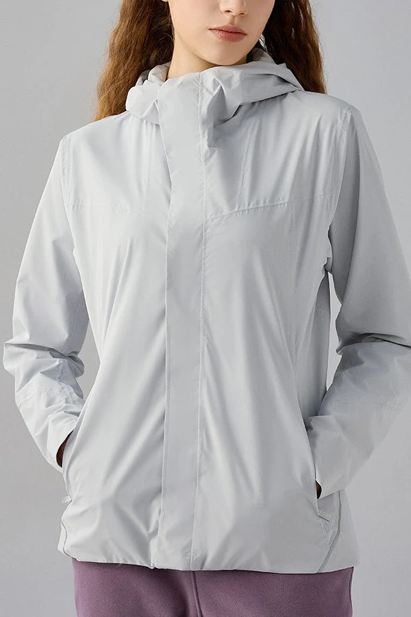Windproof Fleece Lined Hooded Jacket - Image 8