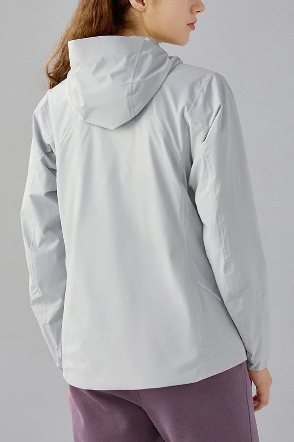 Windproof Fleece Lined Hooded Jacket - Image 9