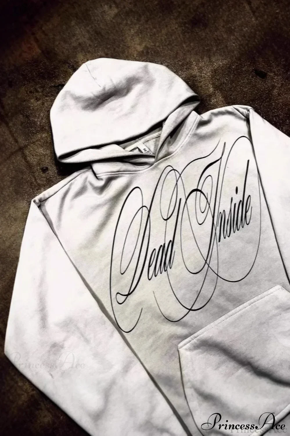 Y2K Gothic Street Vintage Print Hoodie - Image 2
