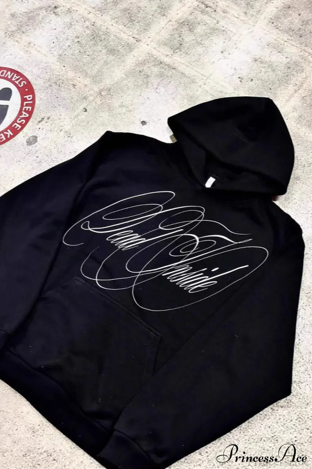 Y2K Gothic Street Vintage Print Hoodie - Image 4