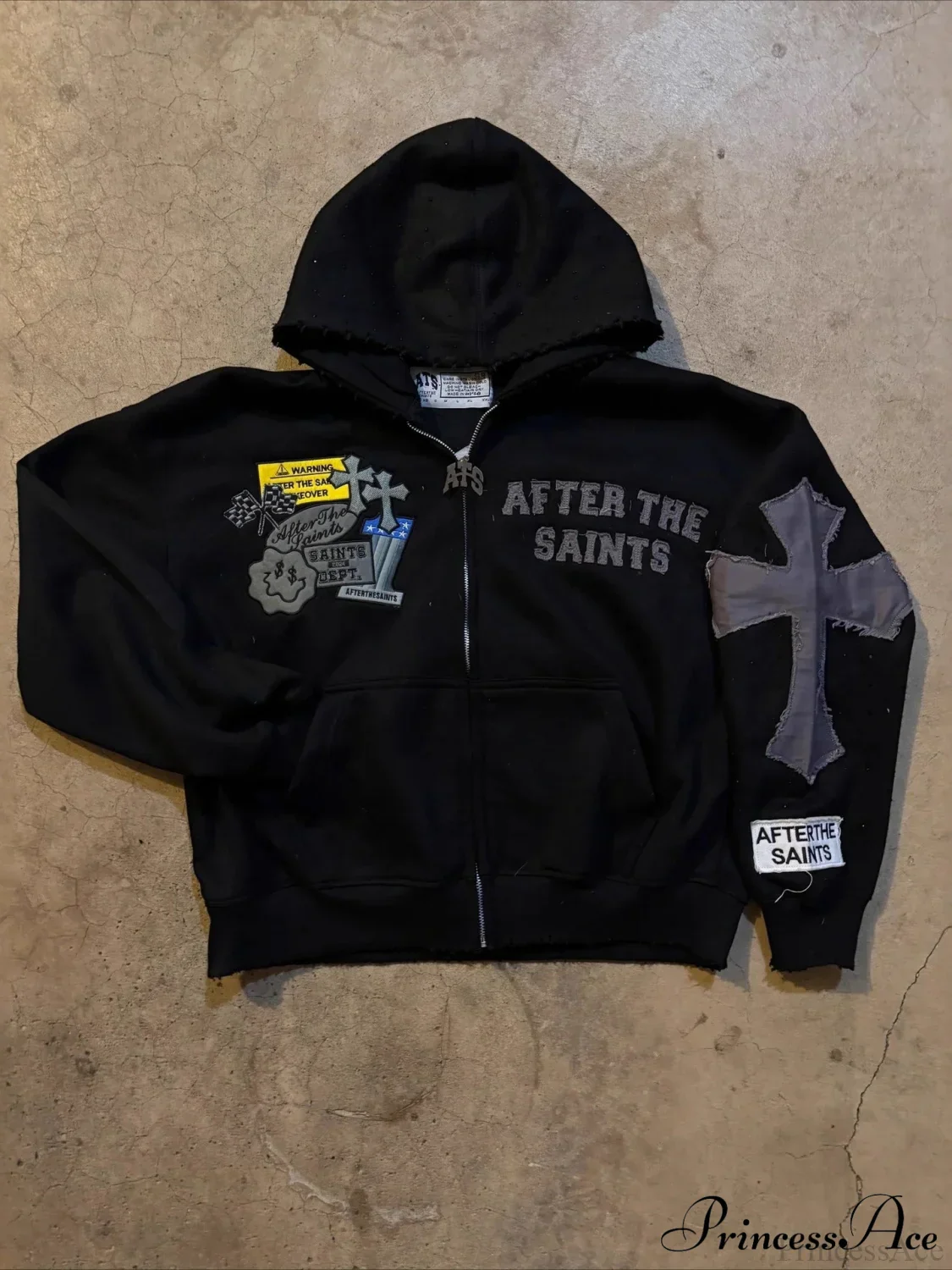 Y2K Letter Print Street Casual Hoodie
