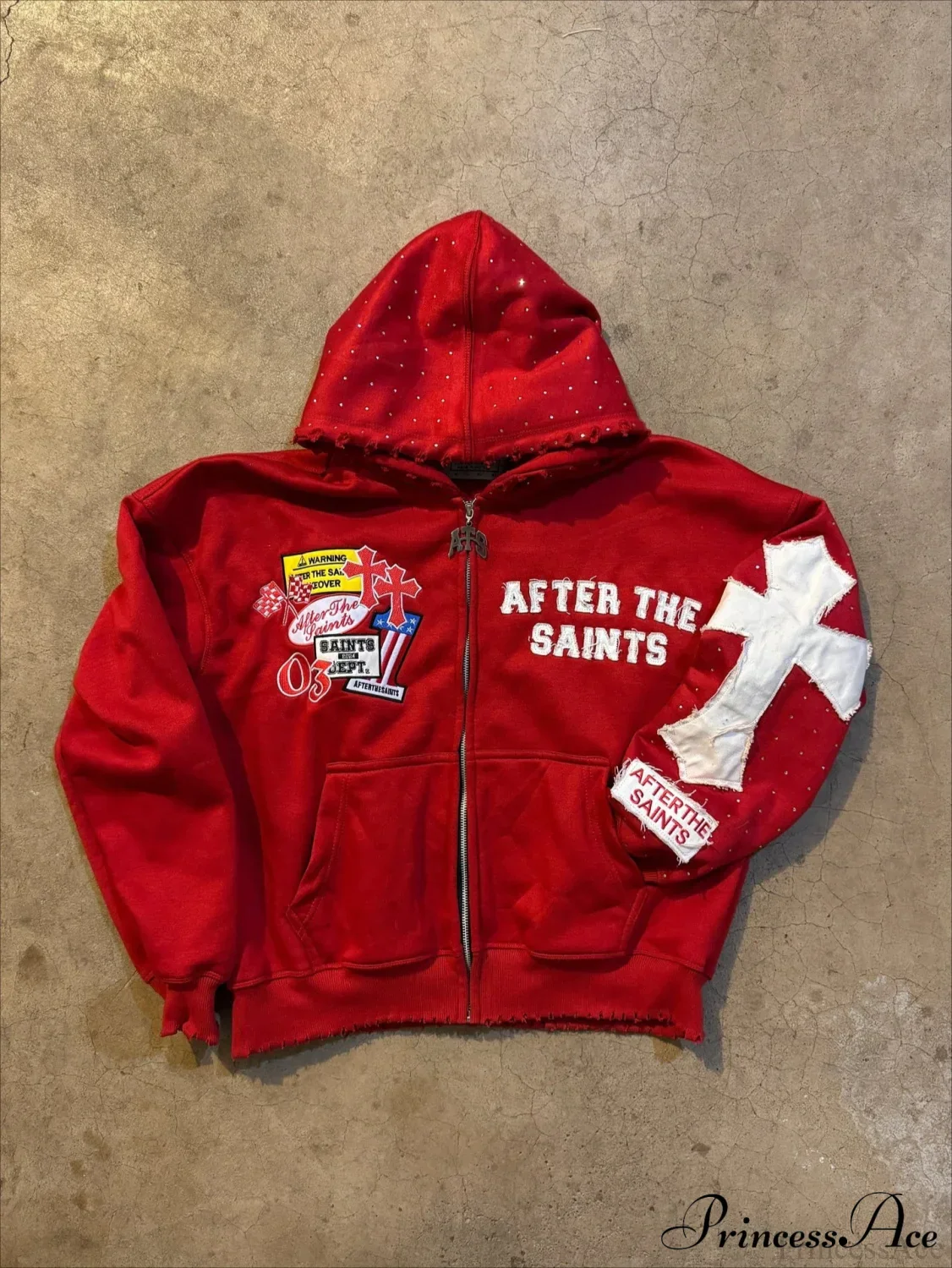Y2K Letter Print Street Casual Hoodie - Image 5