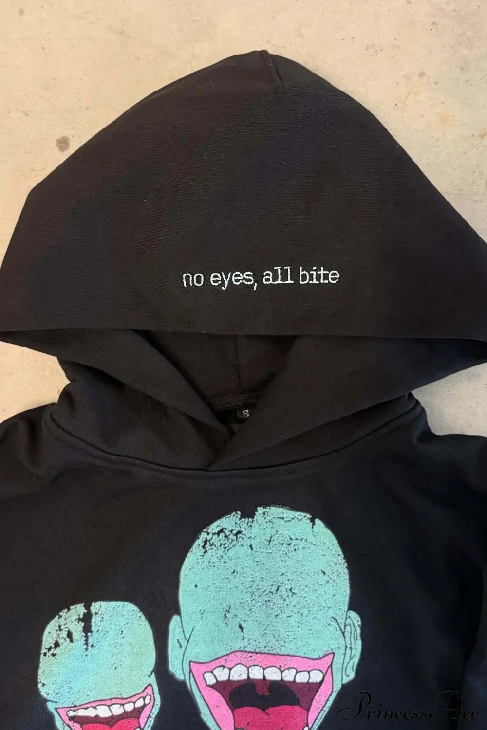 Y2K Whimsical Character Pullover Hoodie - Image 4