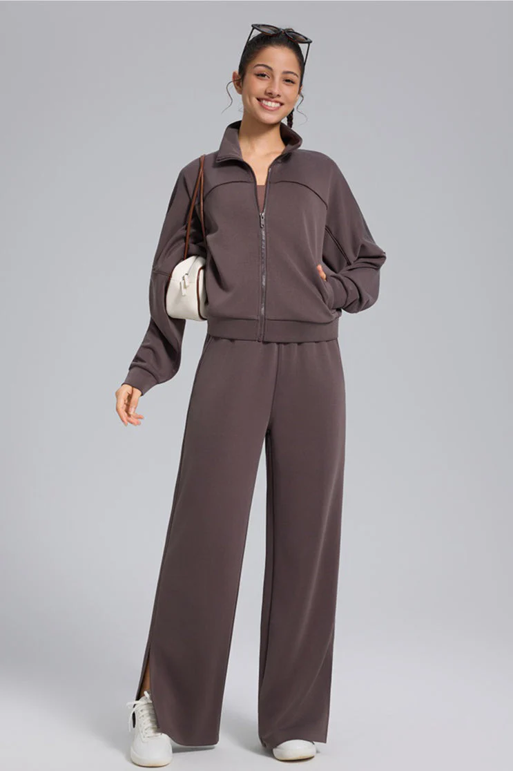 Zip Cardigan Loose Athletic Outdoor Yoga Long Sleeve Jacket - Image 15