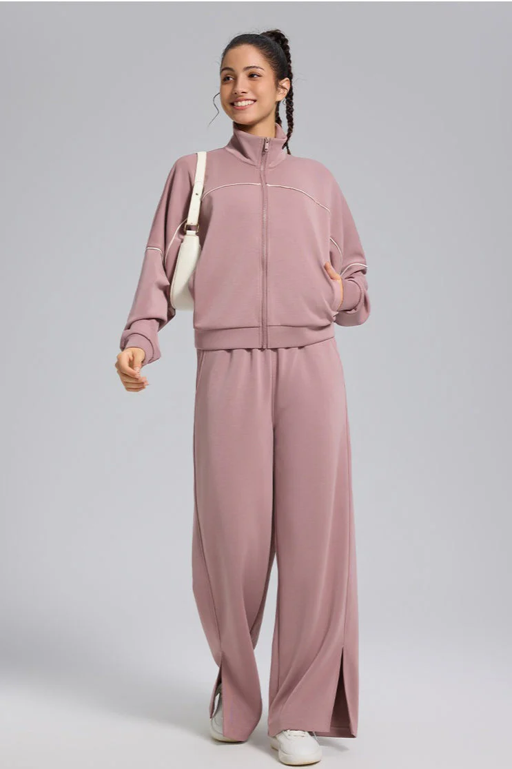 Zip Cardigan Loose Athletic Outdoor Yoga Long Sleeve Jacket - Image 6