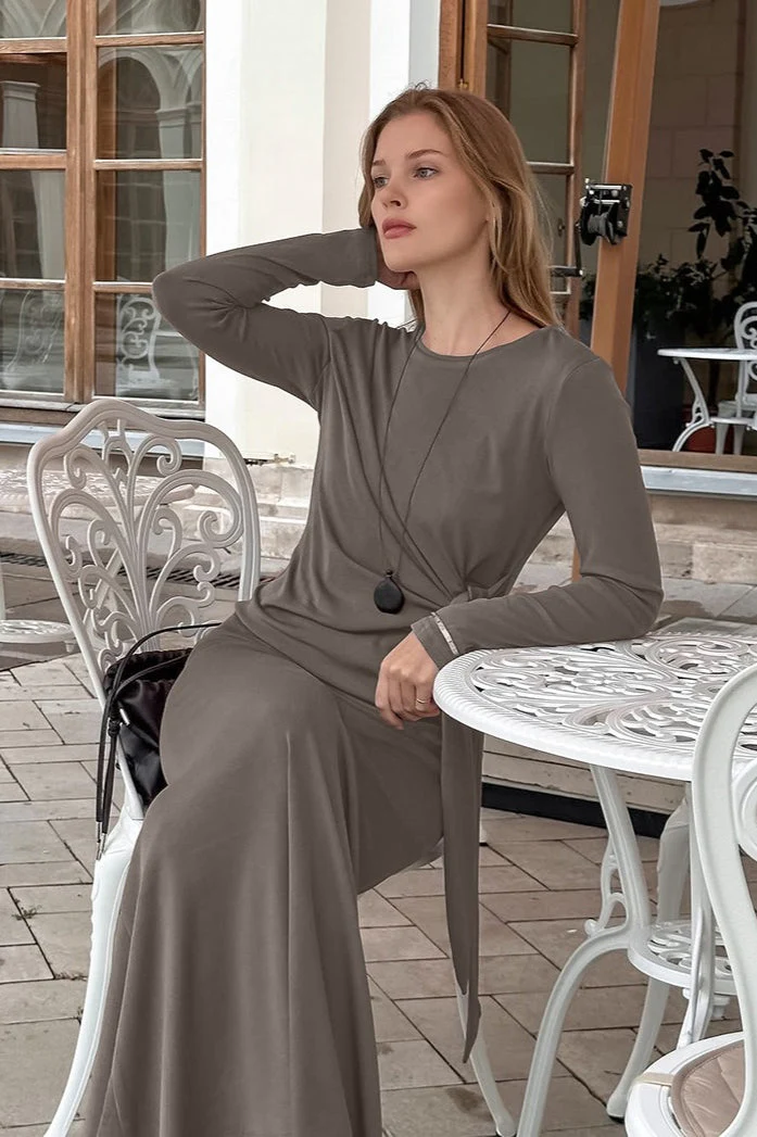 Vintage Knit Top and Skirt Two Piece Set - Image 3