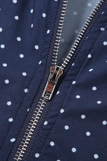 Polka Dot Halter Vest Two Pieces Set - Image 4
