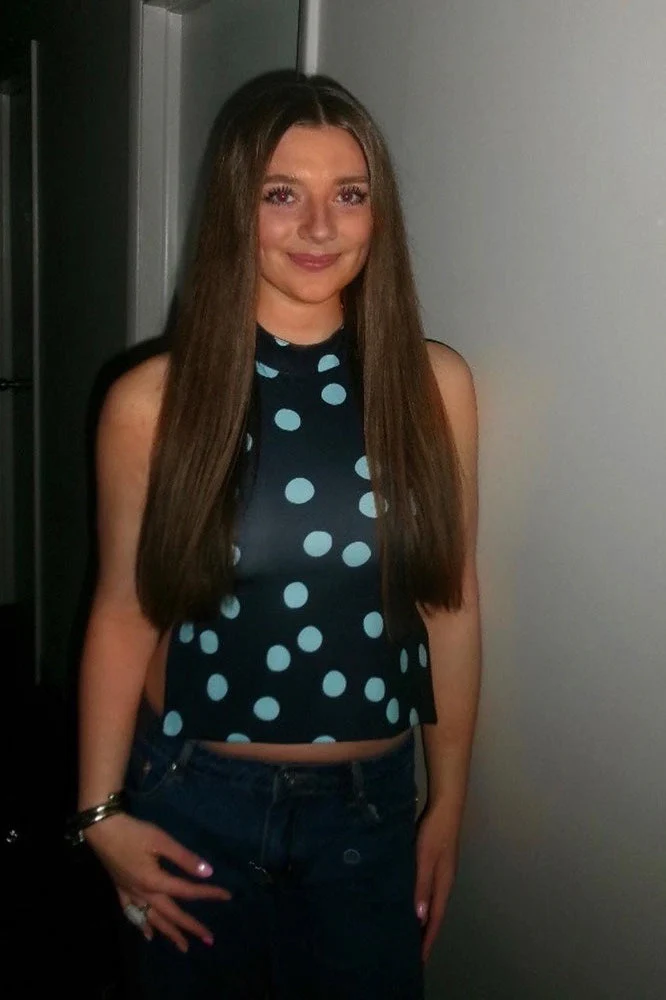 Polka Dot Halter Backless Crop Top - Image 4