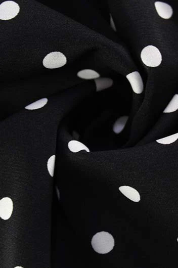 Polka Dot Halter Backless Bodycon Mini Dress - Image 4