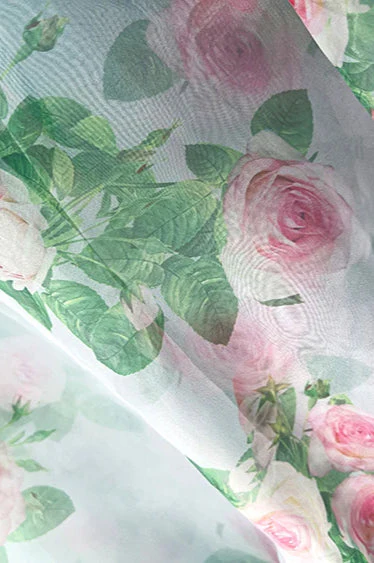 Vintage Evening Maxi Floral Dress - Image 5