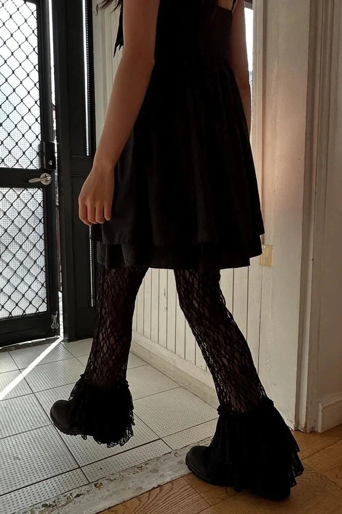 Gothic Ruffle Patchwork Pant - Image 6