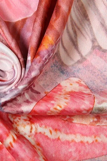 Hollow Halter Printed Floral Dress - Image 5