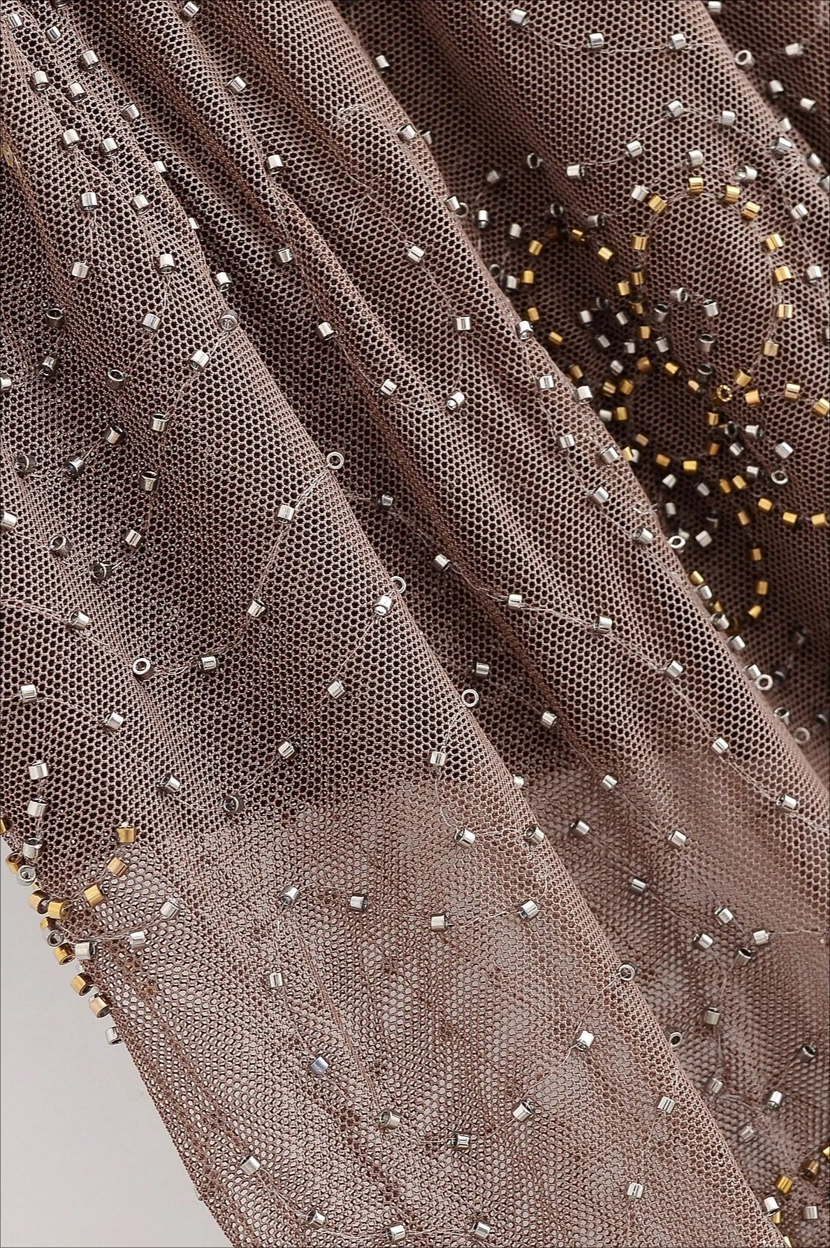Transparent Sequin Wide Leg Pant - Image 5
