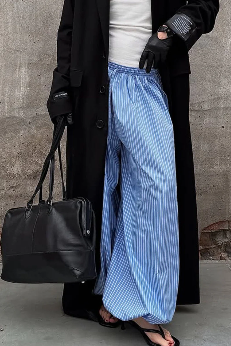 Striped Loose Fit Bloomers pant - Image 3