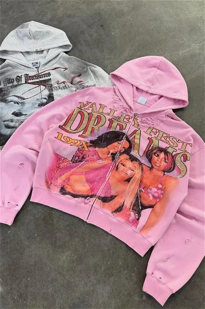 Hip Hop Retro Hoodie - Image 4