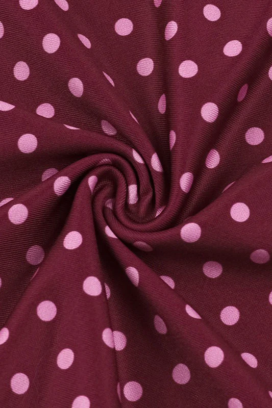 Sexy Backless Polka Dot Cami Maxi Dress - Image 4