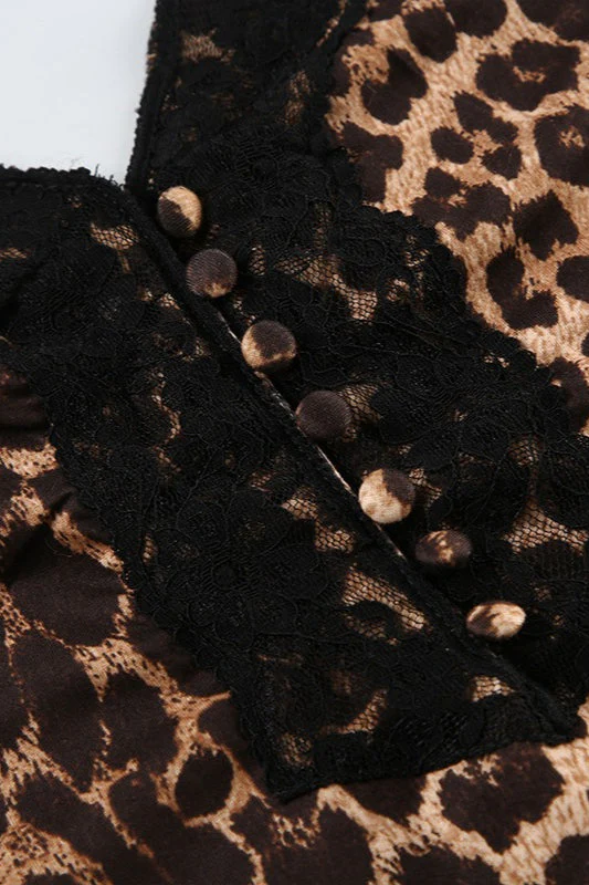 Cutout Backless V Neck Blouse - Image 4