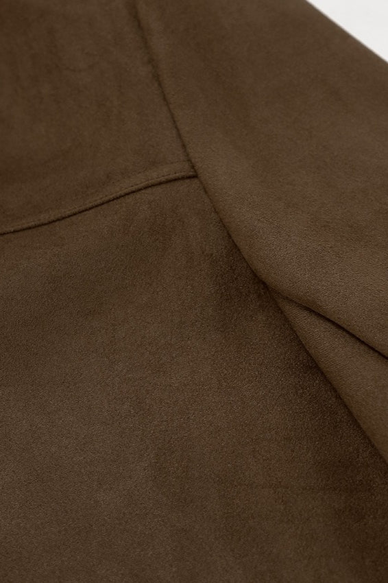 Thick Suede Collar Jacket - Image 5