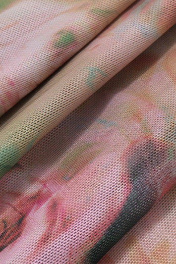 Sexy Sleeveless Floral Print High Waist Split Maxi Dress - Image 4