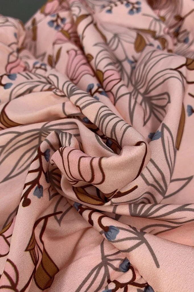 Bohemian Floral Print Maxi Dress - Image 4