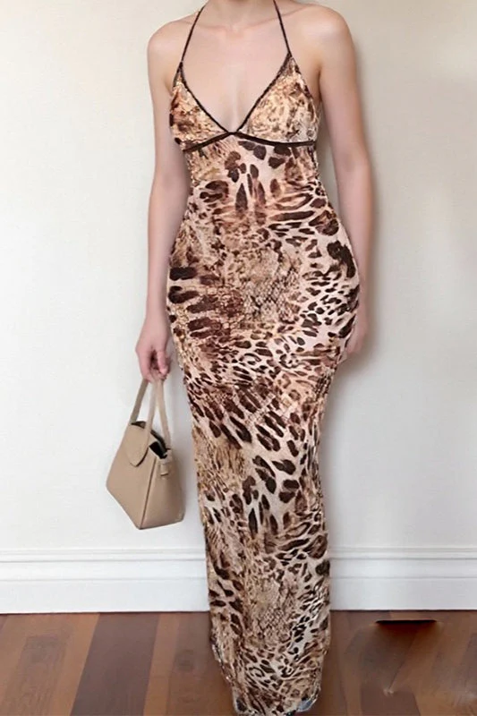 Vintage Floral Print Cami Maxi Dress - Image 3