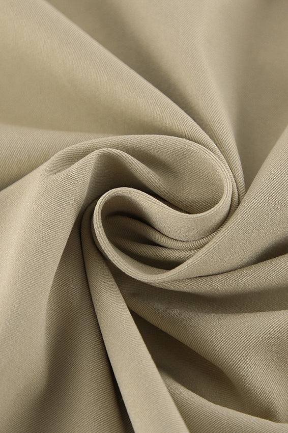 British Style Khaki Trench Jacket - Image 4