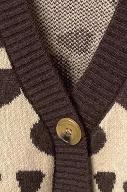 Casual Leopard Pattern Cardigan - Image 3