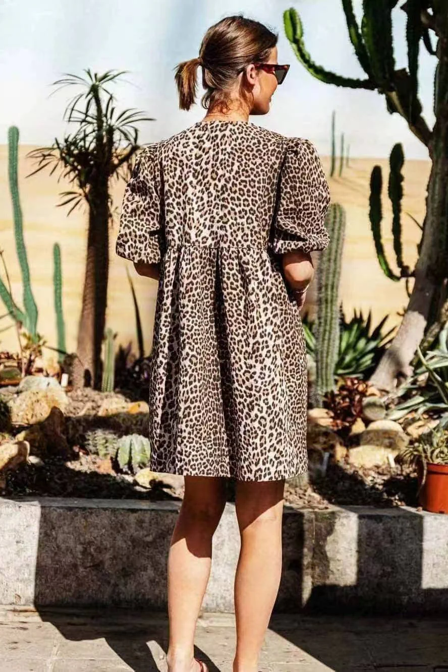 Solid Tie Waist Shirt Mini Dress - Image 3