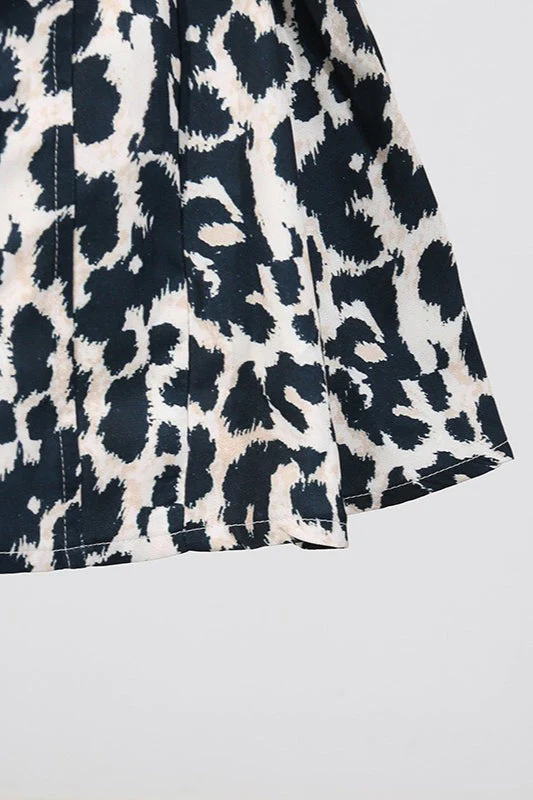 Bold Print Halter Neck Mini Dress - Image 3