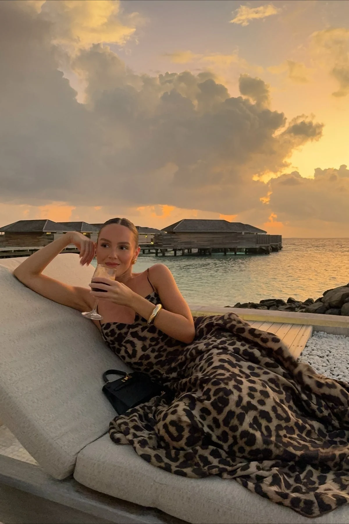 Sexy Leopard Spaghetti Strap Maxi Dress - Image 2