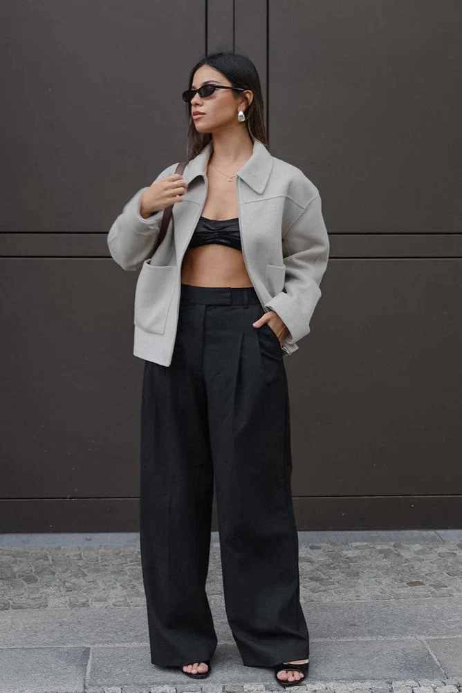 Stylish Wool Blended Jacket - Image 4