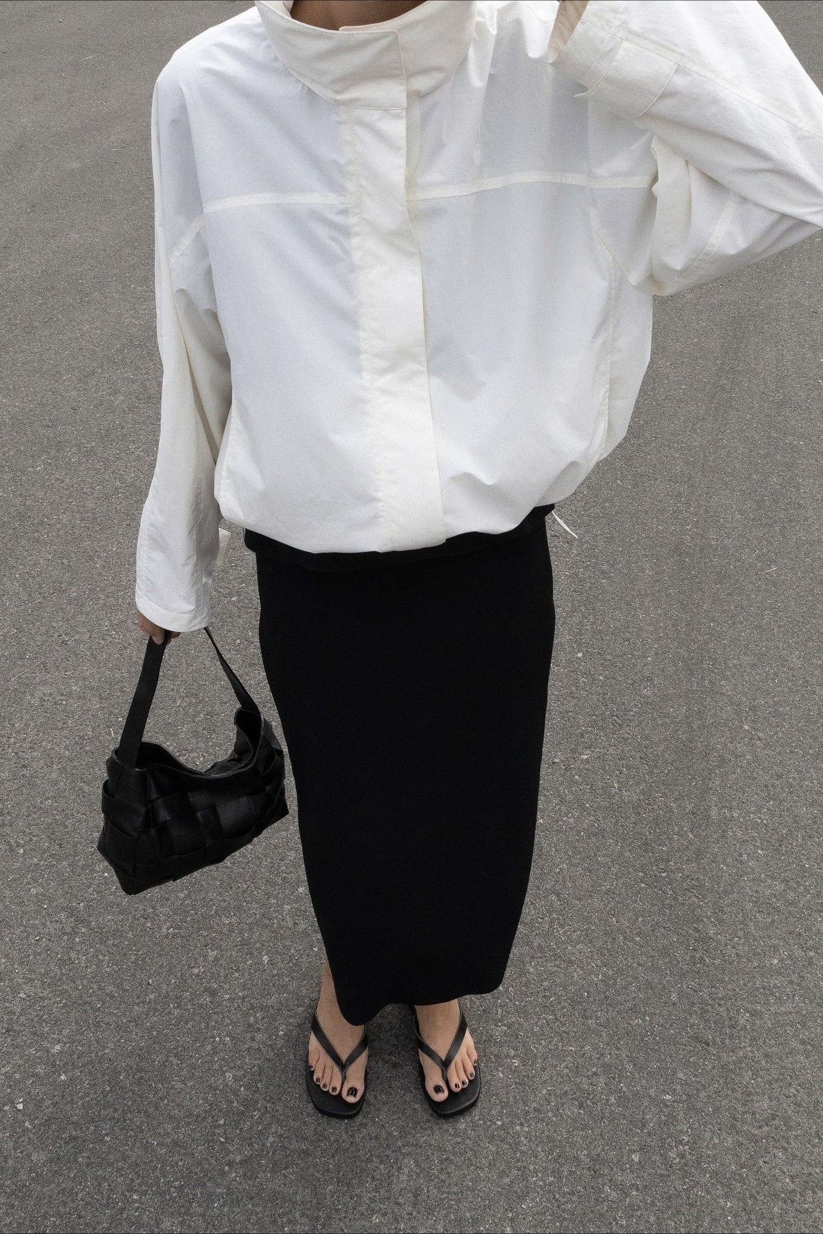 Stand Collar Windbreaker Jacket - Image 6